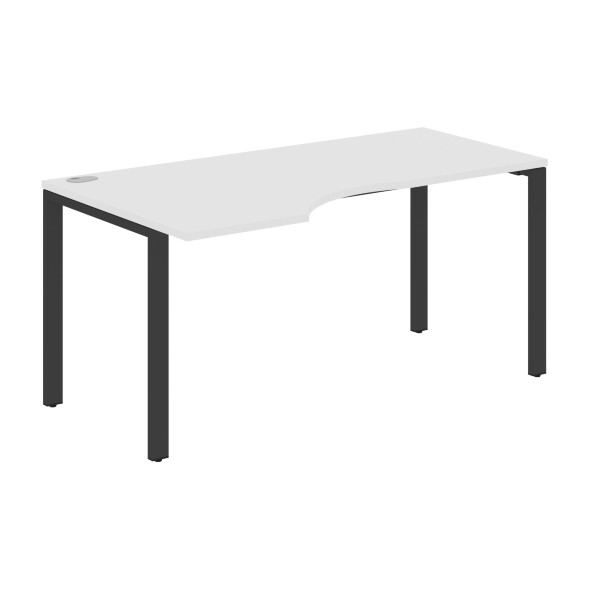 Стол эргономичный XS6CET 169(L) белый/антрацит 1600х900х750 XTEN-S60
