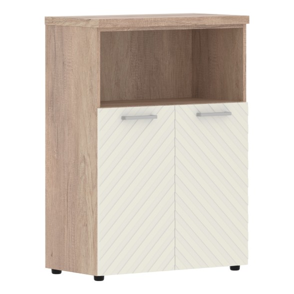 Шкаф с глухими малыми дверьми и топом TLMC 85.3 856х450х1203 TORR LUX