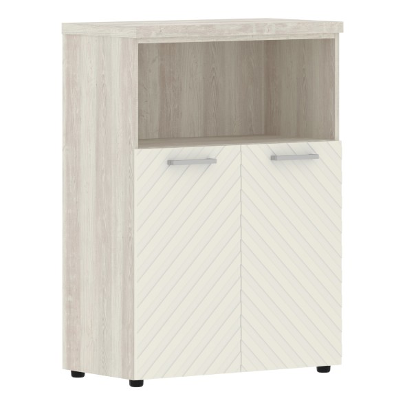 Шкаф с глухими малыми дверьми и топом TLMC 85.3 856х450х1203 TORR LUX