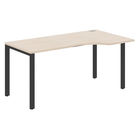 Стол эргономичный XS6CET 169(R) белый/антрацит 1600х900х750 XTEN-S60