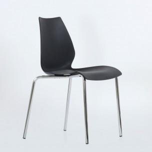 Дизайнерский стул Lili черный