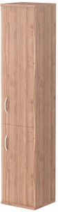 Шкаф колонка с глухой средней и малой дверьми СУ-1.3(R) Ясень Шимо 406*365*1975
