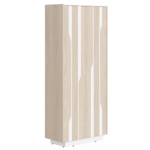 Шкаф СФ-574204 Дуб светлый/Белый премиум 900х430х2100 LINE