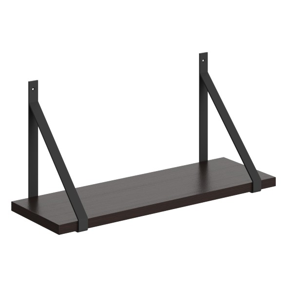 Полка с полкодержателями SH2-GINO 630х210х300 COFFEE