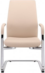 Кресло Бюрократ _JONS-LOW-V/кожа