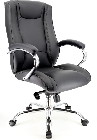 Кресло Everprof King LB M Экокожа Черный 