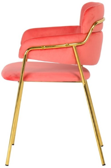 Стул Napoli коралловый