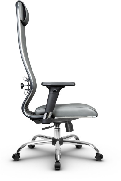 Кресло офисное Metta L  NewLeather (хром ов. сеч.) 