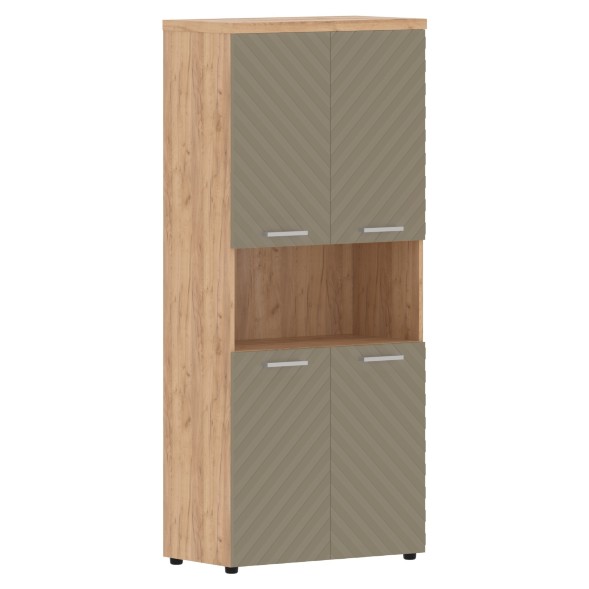 Шкаф с комплектами малых дверей и топом TLHC 85.4 856х450х1968 TORR LUX