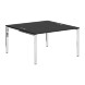 Стол 2-х местный XGWST 1414.1 1400х1406х750 XTEN GLOSS