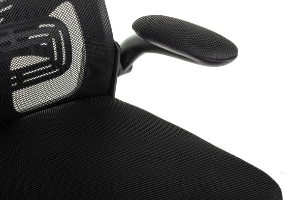 Кресло Бюрократ MC-109 черный TW-01 TW-11 сетка/ткань полозья металл черный