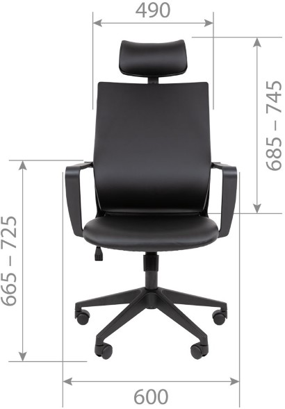 Кресло руководителя  CHAIRMAN 545 ЭКО