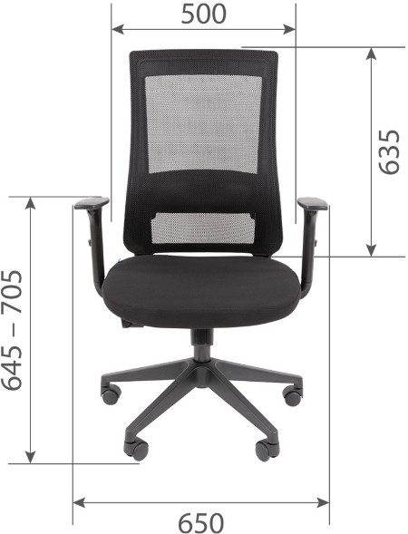 Кресло оператора  CHAIRMAN 500LT TW БП 