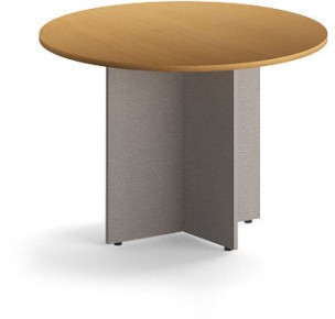 Стол переговорный ПРГ-1 Беларусь Клен/Металлик D-1100*755